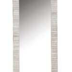 PINO 34 X 68 INCH WOOD FRAMED FLOOR MIRROR WHITE