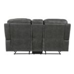 9634DGY-2 Double Reclining Love Seat with Center Console - Image 3