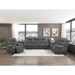 9634DGY-3 Double Reclining Sofa - Image 8