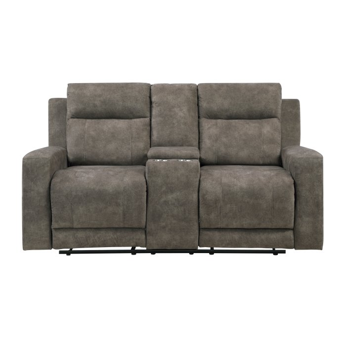 9635BR-2_noBG_front__l.jpg 9635BR-2 Double Reclining Love Seat with Center Console - Image 1