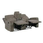 9635BR-2 Double Reclining Love Seat with Center Console - Image 4