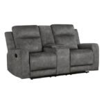 9635DG-2 Double Reclining Love Seat with Center Console - Image 2