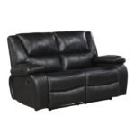 9639BK-2 Double Reclining Love Seat - Image 2