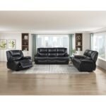 9639BK-2 Double Reclining Love Seat - Image 8