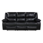 9639BK-3 Double Reclining Sofa
