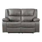 9639GY-2 Double Reclining Love Seat