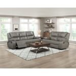 9639GY-2 Double Reclining Love Seat - Image 7