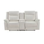 9646BE-2 Double Reclining Love Seat with Center Console