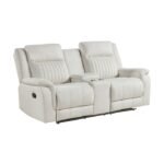 9646BE-2 Double Reclining Love Seat with Center Console - Image 2