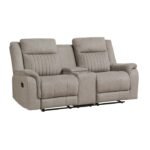 9646DV-2 Double Reclining Love Seat with Center Console - Image 2