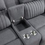 9646GY-2 Double Reclining Love Seat with Center Console - Image 5