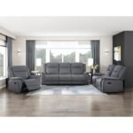 9646GY-3 Double Reclining Sofa - Image 6