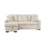 9649BE*SC 3-Piece Reversible Sectional with Pull-out Bed and Hidden Storage - Image 2
