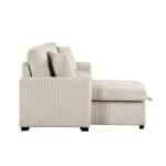 9649BE*SC 3-Piece Reversible Sectional with Pull-out Bed and Hidden Storage - Image 7