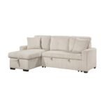 9649BE*SC 3-Piece Reversible Sectional with Pull-out Bed and Hidden Storage - Image 4