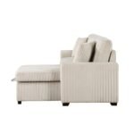 9649BE*SC 3-Piece Reversible Sectional with Pull-out Bed and Hidden Storage - Image 6