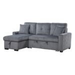 9649DG*SC 3-Piece Reversible Sectional with Pull-out Bed and Hidden Storage - Image 4
