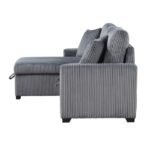 9649DG*SC 3-Piece Reversible Sectional with Pull-out Bed and Hidden Storage - Image 8