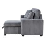 9649DG*SC 3-Piece Reversible Sectional with Pull-out Bed and Hidden Storage - Image 6