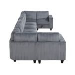 9650NDG*8SC 8-Piece Sectional with Storage, Storage Pouches and Charging Ports - Image 4