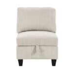 9650NBE-3* Sofa with Storage, Storage Pouches and Charging Ports - Image 7