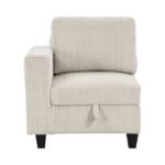9650NBE-3* Sofa with Storage, Storage Pouches and Charging Ports - Image 4