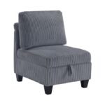 9650NDG*5SC 5-Piece Sectional with Storage, Storage Pouches and Charging Ports - Image 8