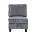 9650NDG*6SC 6-Piece Sectional with Storage, Storage Pouches and Charging Ports - Image 8