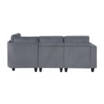 9650NDG*4SC 4-Piece Sectional with Storage, Storage Pouches and Charging Ports - Image 4