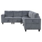 9650NDG*6SC 6-Piece Sectional with Storage, Storage Pouches and Charging Ports - Image 3