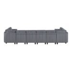 9650NDG*8SC 8-Piece Sectional with Storage, Storage Pouches and Charging Ports - Image 6