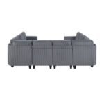 9650NDG*8SC 8-Piece Sectional with Storage, Storage Pouches and Charging Ports - Image 7