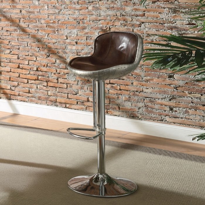 96556_1.jpg Brancaster Adjustable Stool W/Swivel - Image 1
