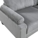 9688GY*52CR2ACOT 5-Piece Modular Sectional with Ottoman - Image 8