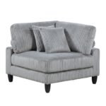 9688GY*52CR2ACOT 5-Piece Modular Sectional with Ottoman - Image 5