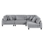 9688GY*42CR2AC 4-Piece Modular Sectional - Image 2