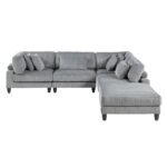 9688GY*52CR2ACOT 5-Piece Modular Sectional with Ottoman - Image 2