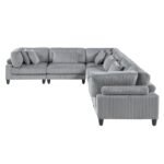 9688GY*63CR3AC 6-Piece Modular Sectional - Image 2