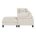 9688NBE*42CRACOT 4-Piece Modular Sectional with Ottoman - Image 4