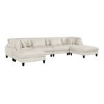 9688NBE*62CR2AC2OT 6-Piece Modular Sectional with Ottomans - Image 2