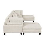 9688NBE*62CR2AC2OT 6-Piece Modular Sectional with Ottomans - Image 4