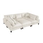 9688NBE*62CR3ACOT 6-Piece Modular Sectional with Ottoman - Image 4