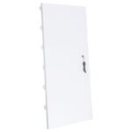 ZAYAN 32 X 71 INCH FLOOR MIRROR LED LIGHTING WHITE GLOSS - Image 5