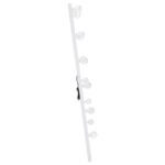 ZAYAN 32 X 71 INCH FLOOR MIRROR LED LIGHTING WHITE GLOSS - Image 7
