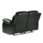 9700BLK-2 Double Reclining Love Seat - Image 4