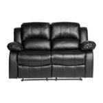 9700BLK-2 Double Reclining Love Seat