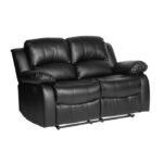 9700BLK-2 Double Reclining Love Seat - Image 2