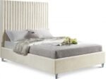 Candace Velvet Upholstered Bed