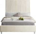 Candace Velvet Upholstered Bed - Image 3