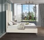 Candace Velvet Upholstered Bed - Image 5